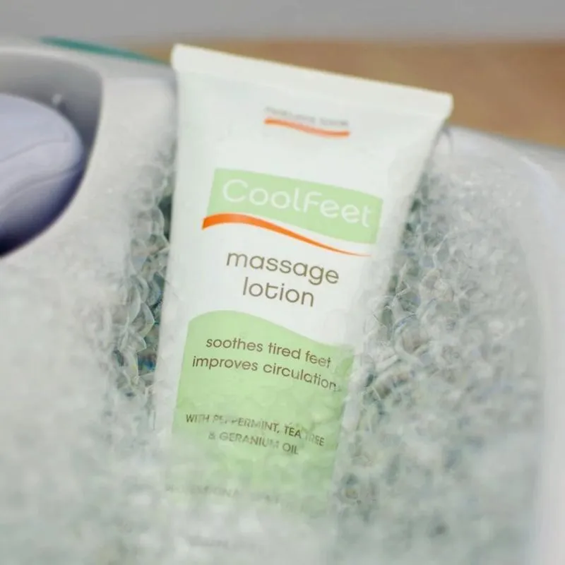 Massage Lotion ~ Cool Feet ~ Natural Look