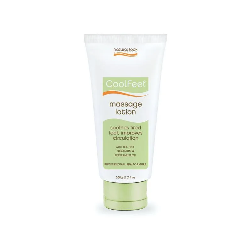Massage Lotion ~ Cool Feet ~ Natural Look
