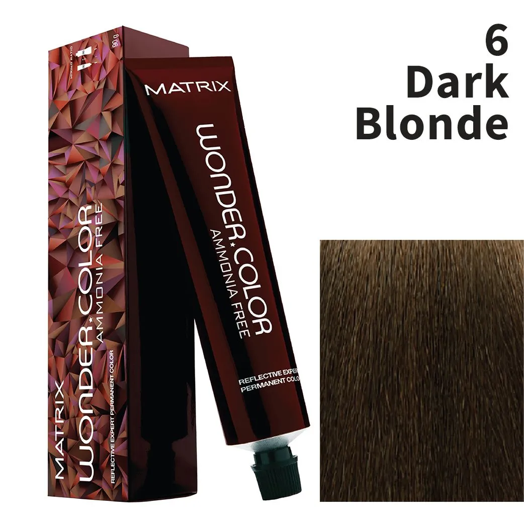 matrix wonder colour 6 dark blonde
