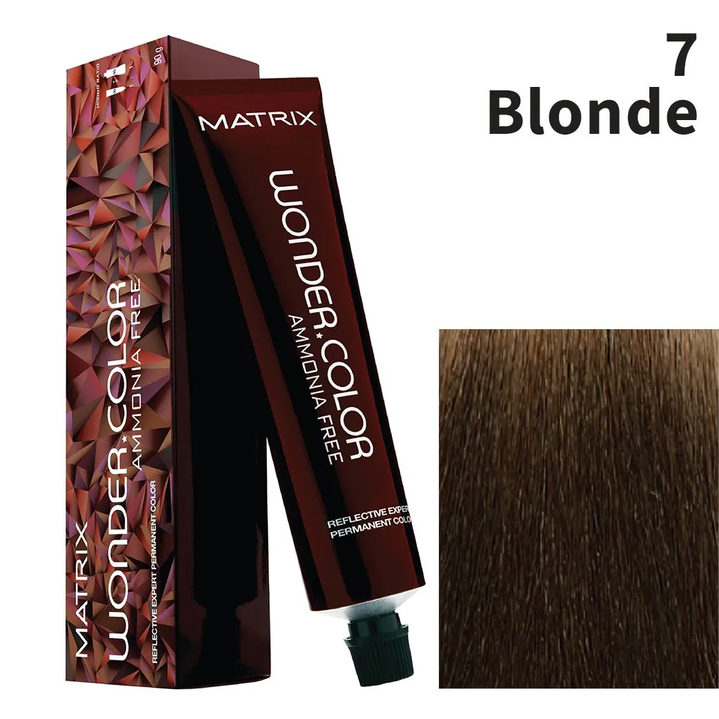 Matrix wonder colour  7N 7.0 medium blonde amonia free