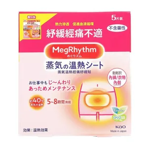 MEGRHYTHM Steam Thermo Patch on Underwear  (5pcs)