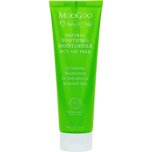 MooGoo Baby & Child Natural Soothing Moisturiser Nut Oil Free 120g