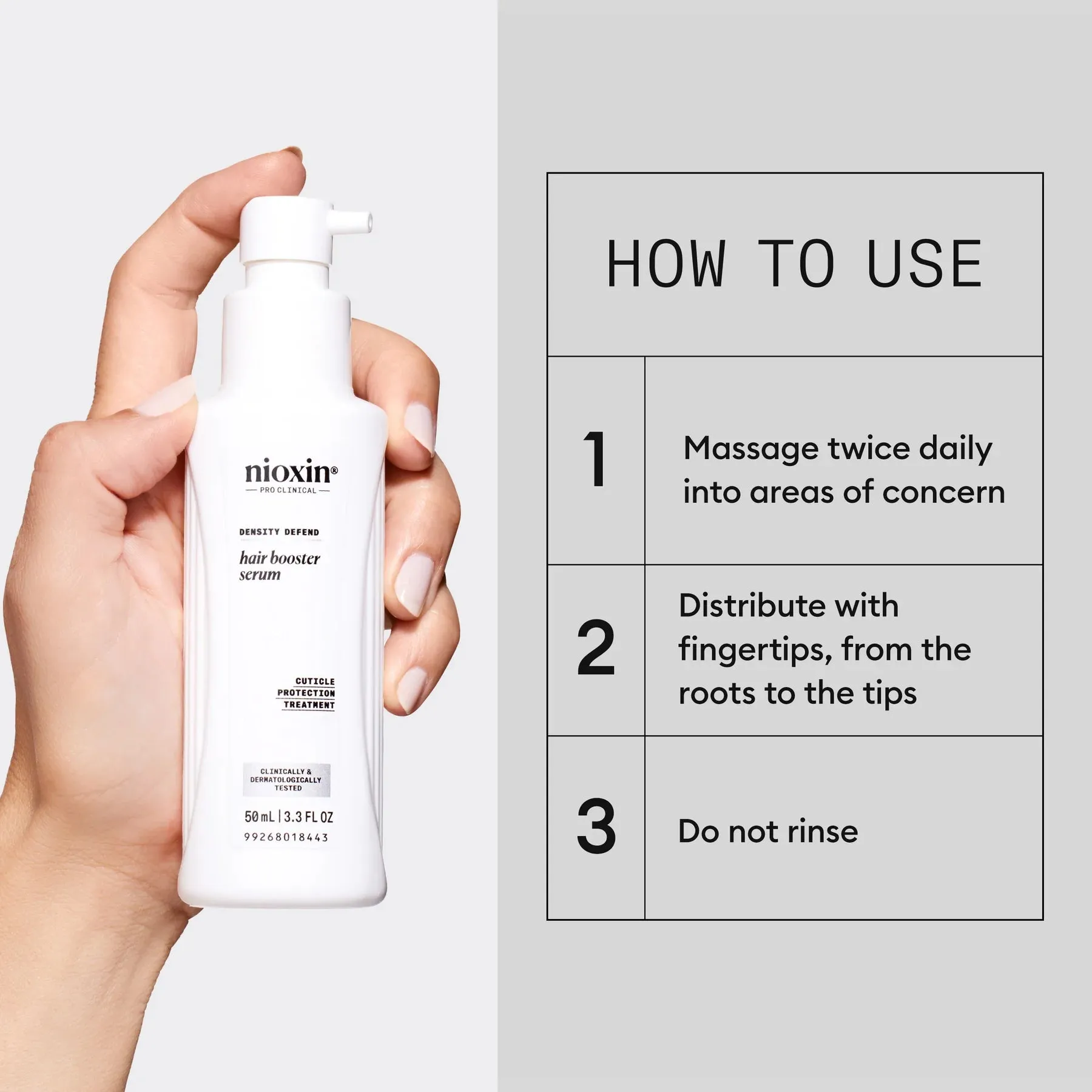 Nioxin Density Defend Hair Booster Treatment 100mls/3.3oz