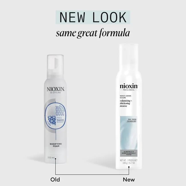 Nioxin Density Defend Styling Volumizing   Thickening Mousse