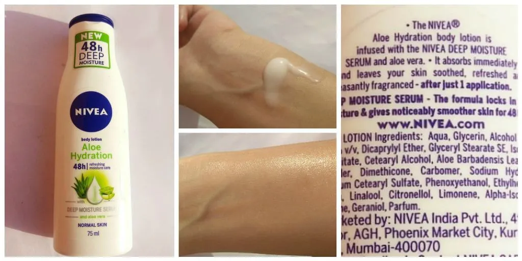 Nivea Aloe Hydration Body Lotion (400ml)