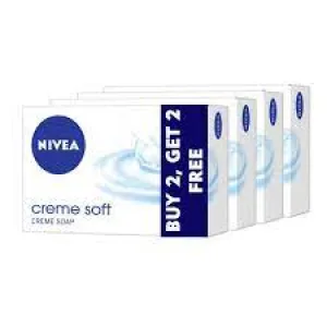 NIVEA CREME SOFT CREME SOAP BUY 2 GET 2 FREE