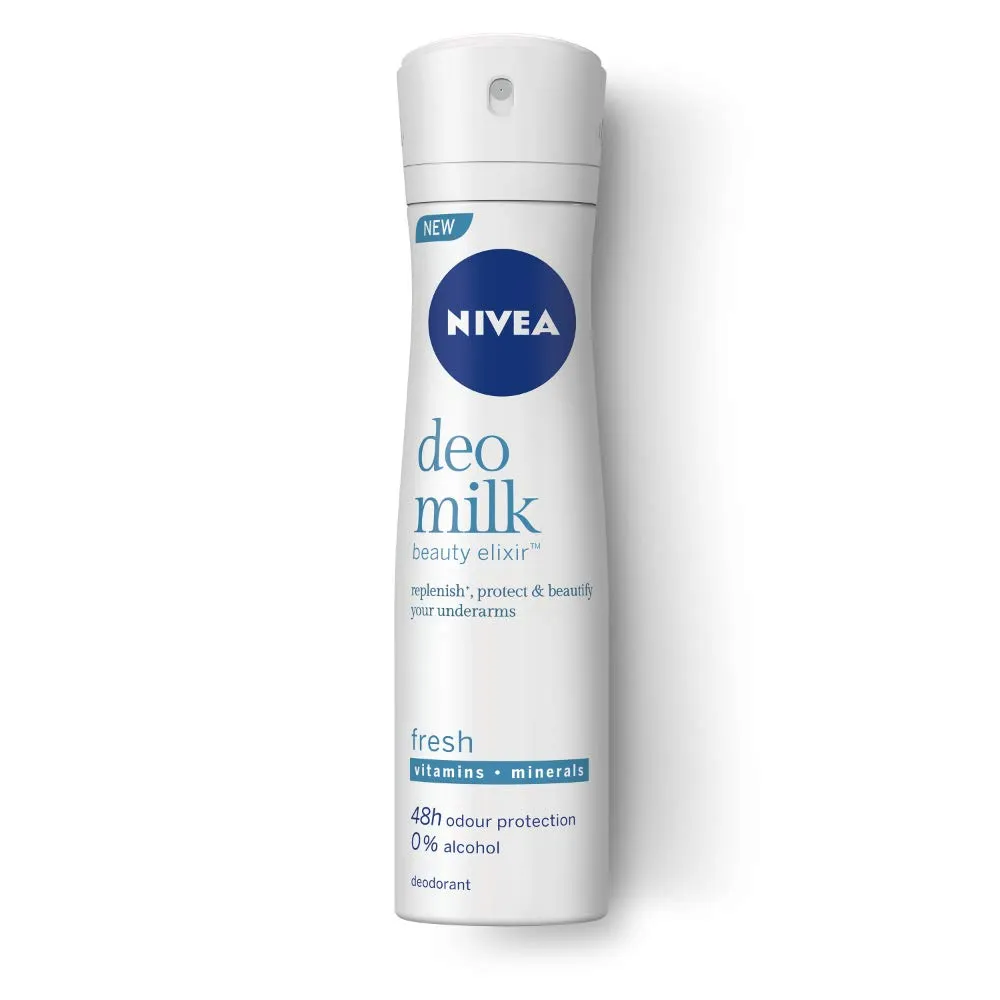 NIVEA DEO MILK BEAUTY ELIXIR 48 HR DEODRANT
