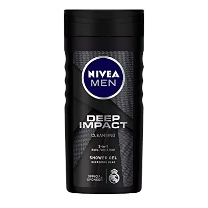 NIVEA MEN DEEP IMPACT CLEANSING SHOWER GEL 250 ML