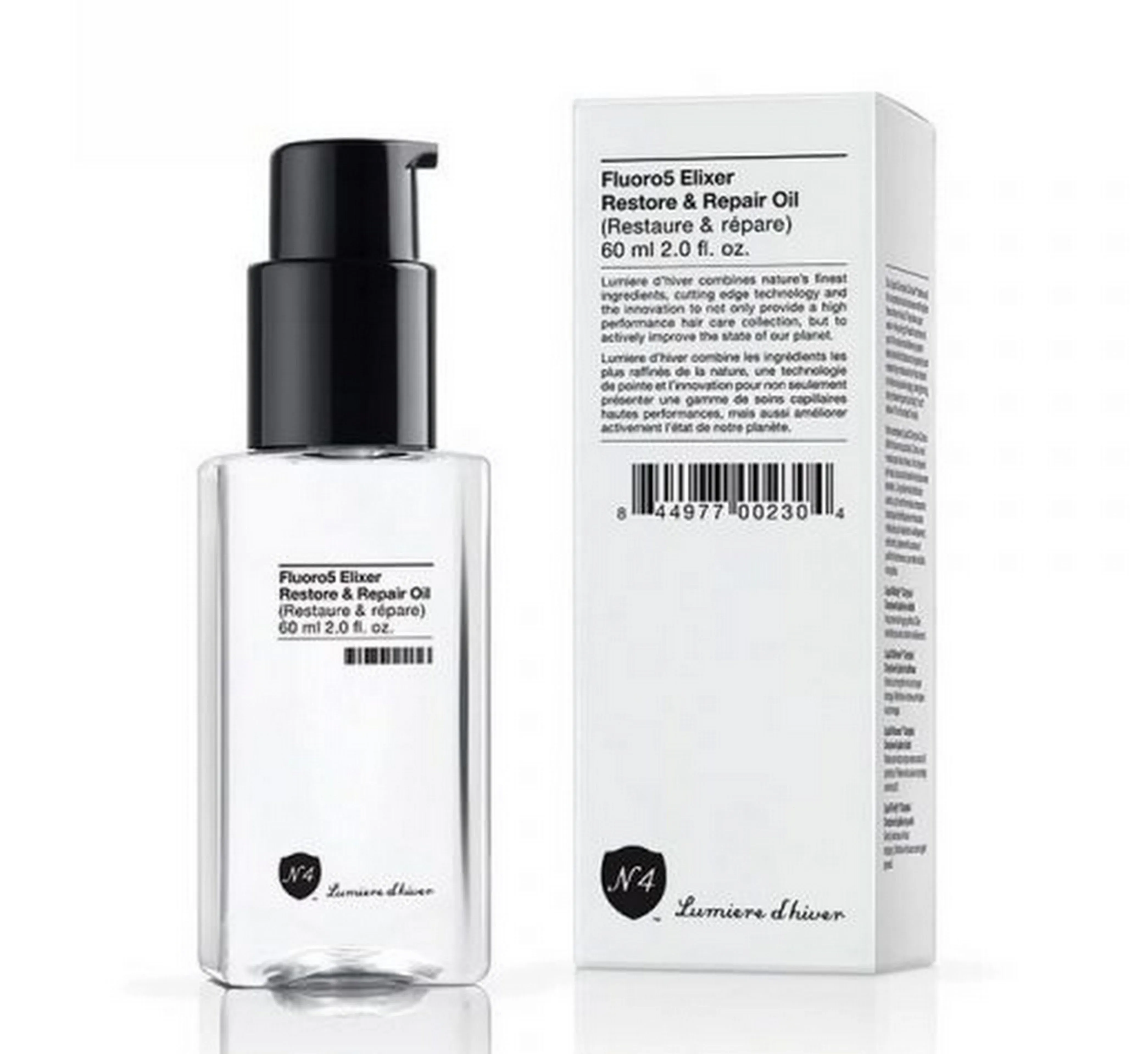 Number 4 Fluoro5 Elixir Restore & Repair Oil 2oz