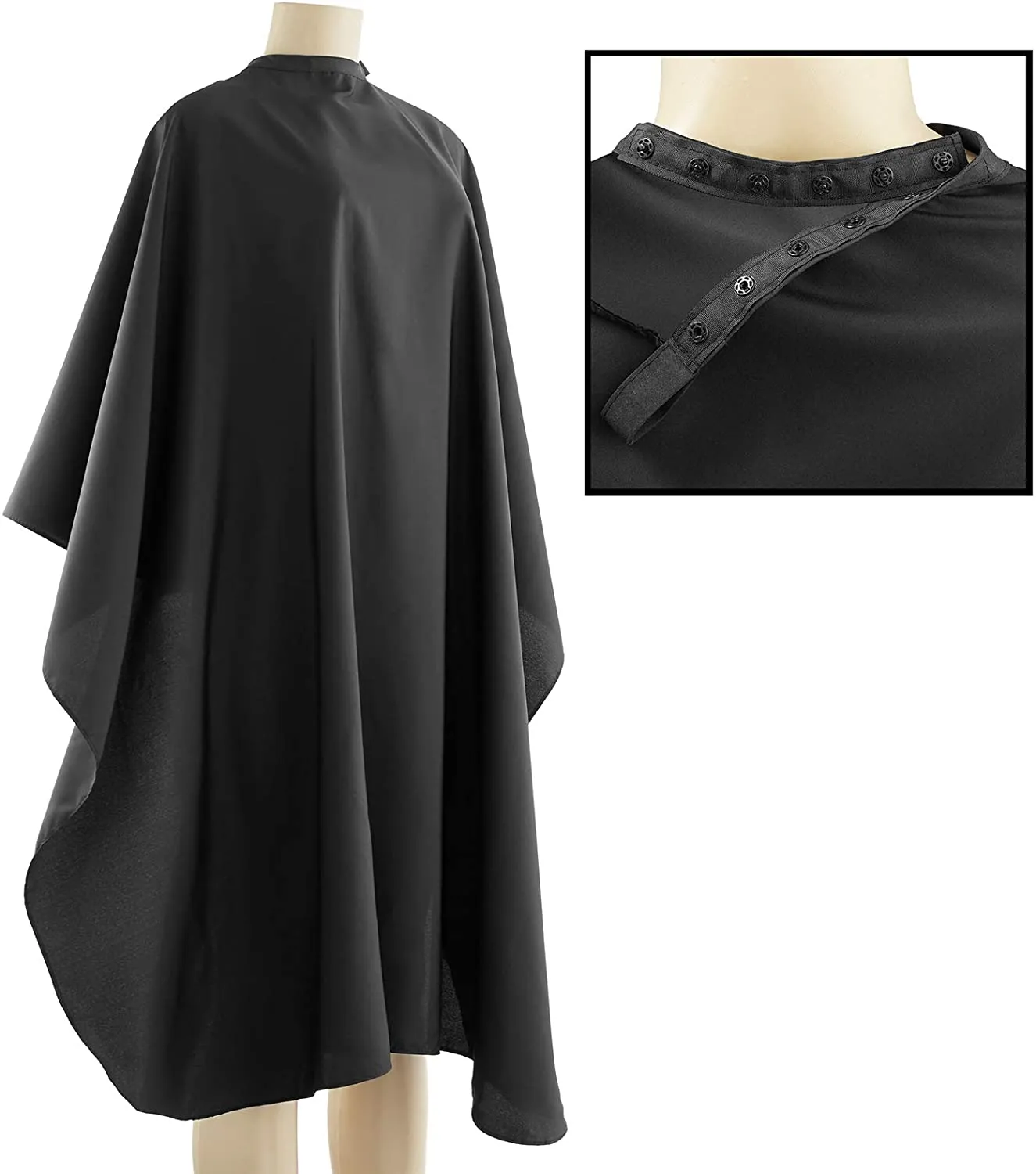 Nylon Cape Black