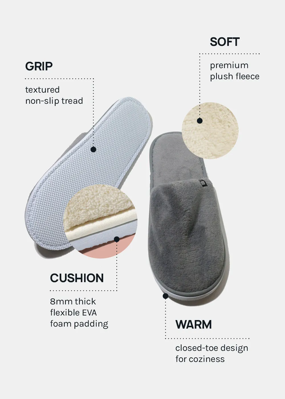 Official Key Items: A  Plush Slippers
