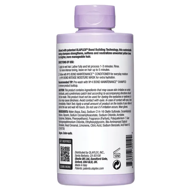 Olaplex No. 4P Blonde Enhancer Toning Shampoo