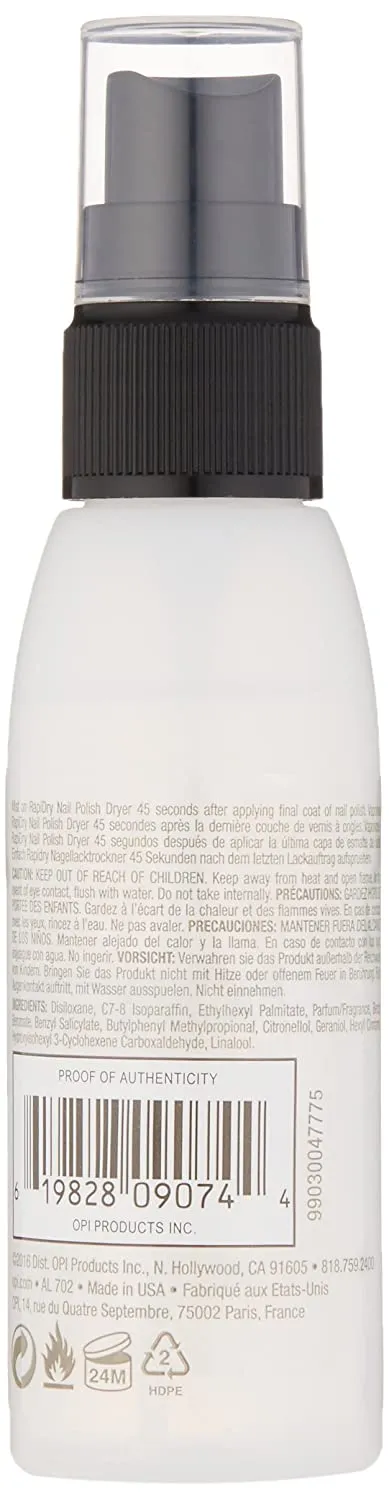 OPI 1.8 Rapidry Spray Polish