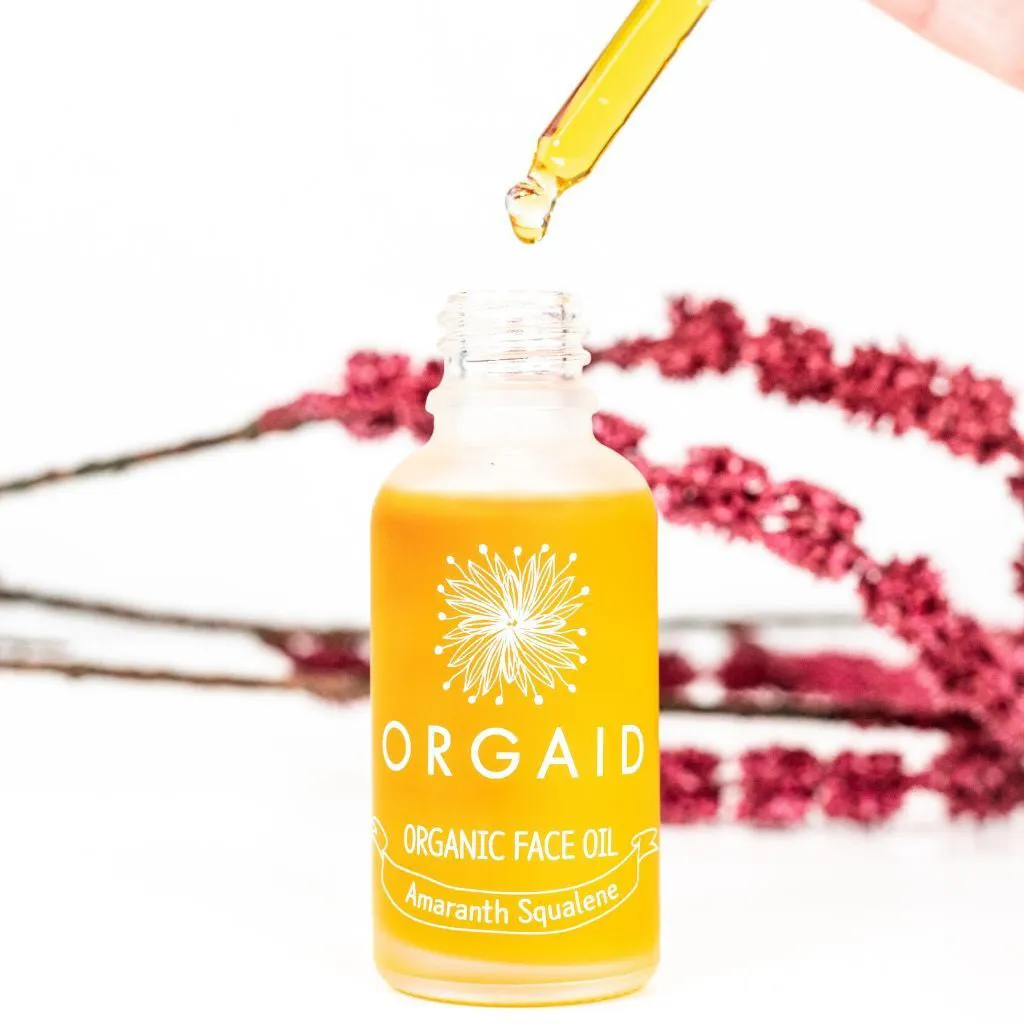 Organic Face Oil Orgaid  - Amaranth Squalene - 30ml