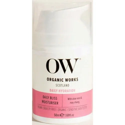 Organic Works Daily Bliss Moisturiser (50ml)