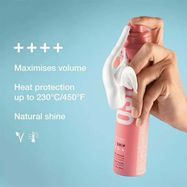 Osis  Grip Extra Strong Hold Mousse 6.8oz