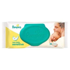 Pampers New Baby Sensitive Wipes Pack of 50