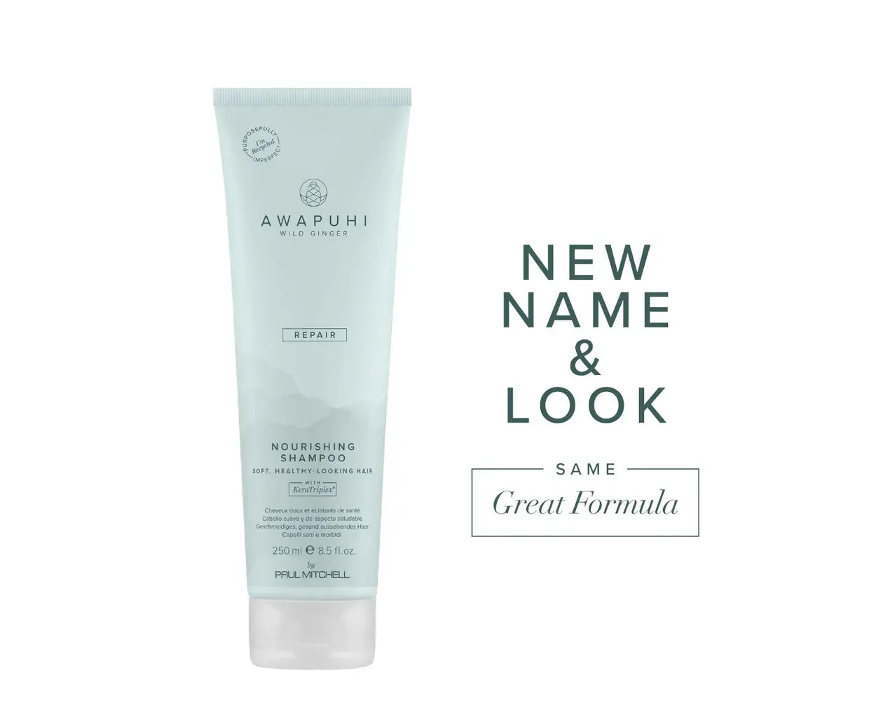 Paul Mitchell Awapuhi Wild Ginger Repair Nourishing Moisturizing Lather Shampoo
