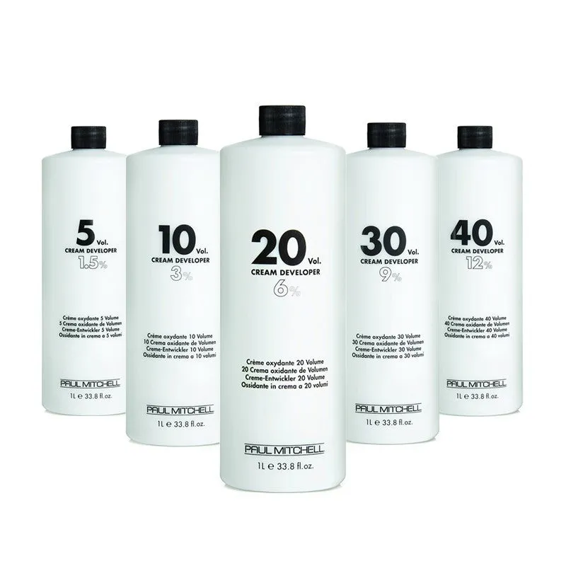 Paul Mitchell Cream Developer 20 Volume (6%) 33.8 oz