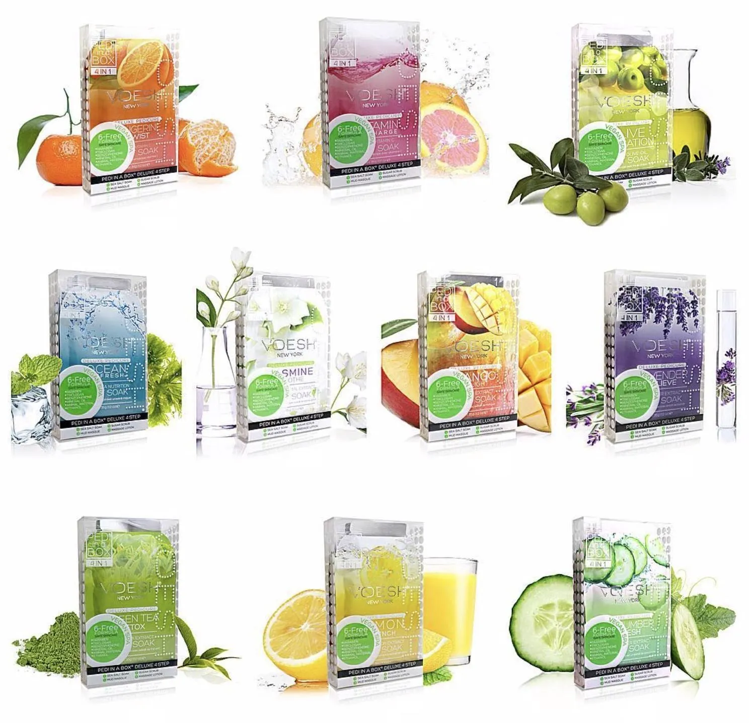 Pedi-in-a-Box Lemon Quench - Voesh