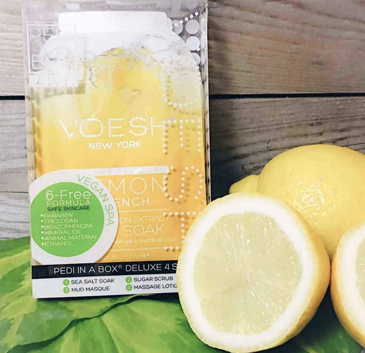 Pedi-in-a-Box Lemon Quench - Voesh