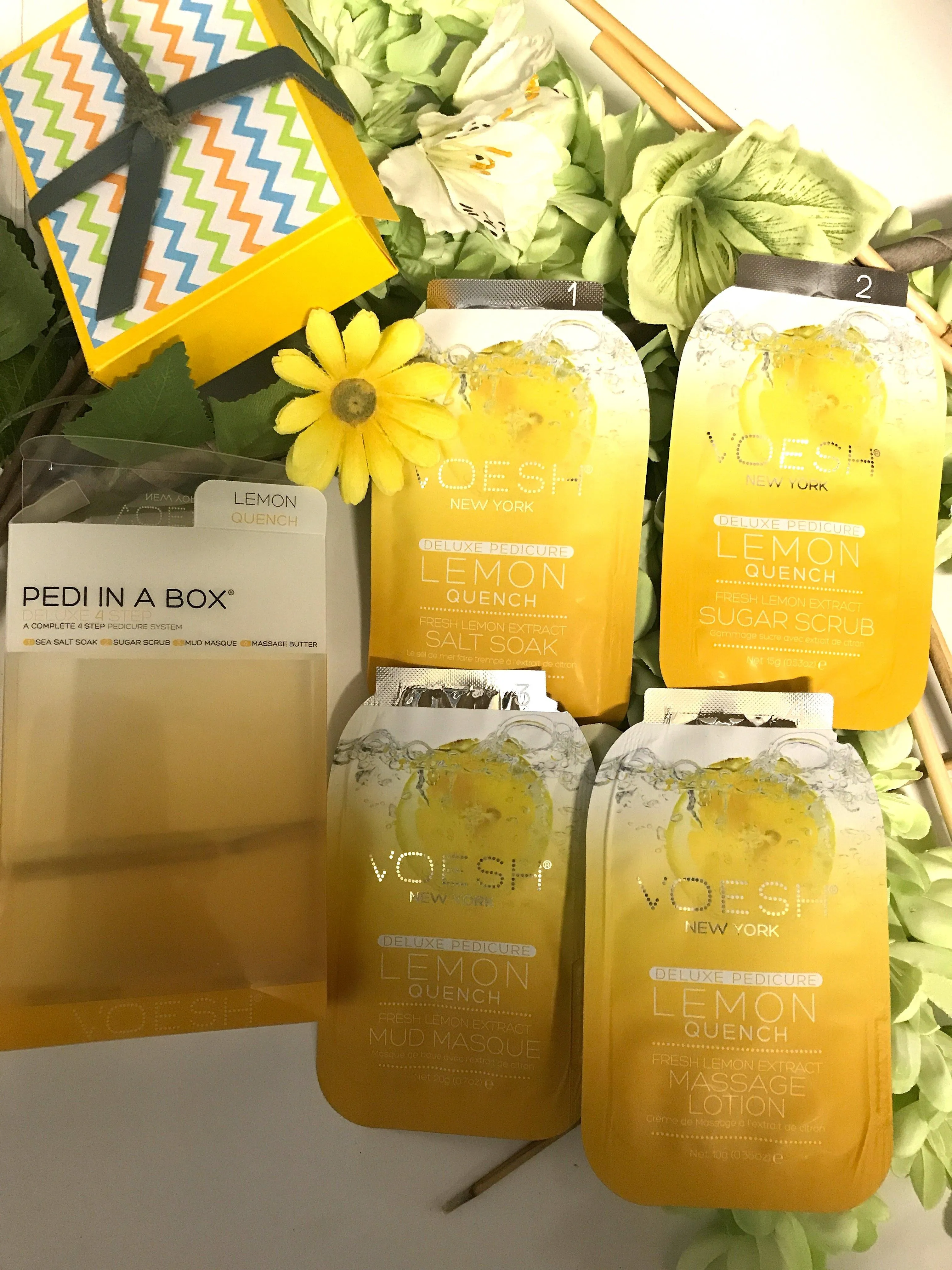 Pedi-in-a-Box Lemon Quench - Voesh