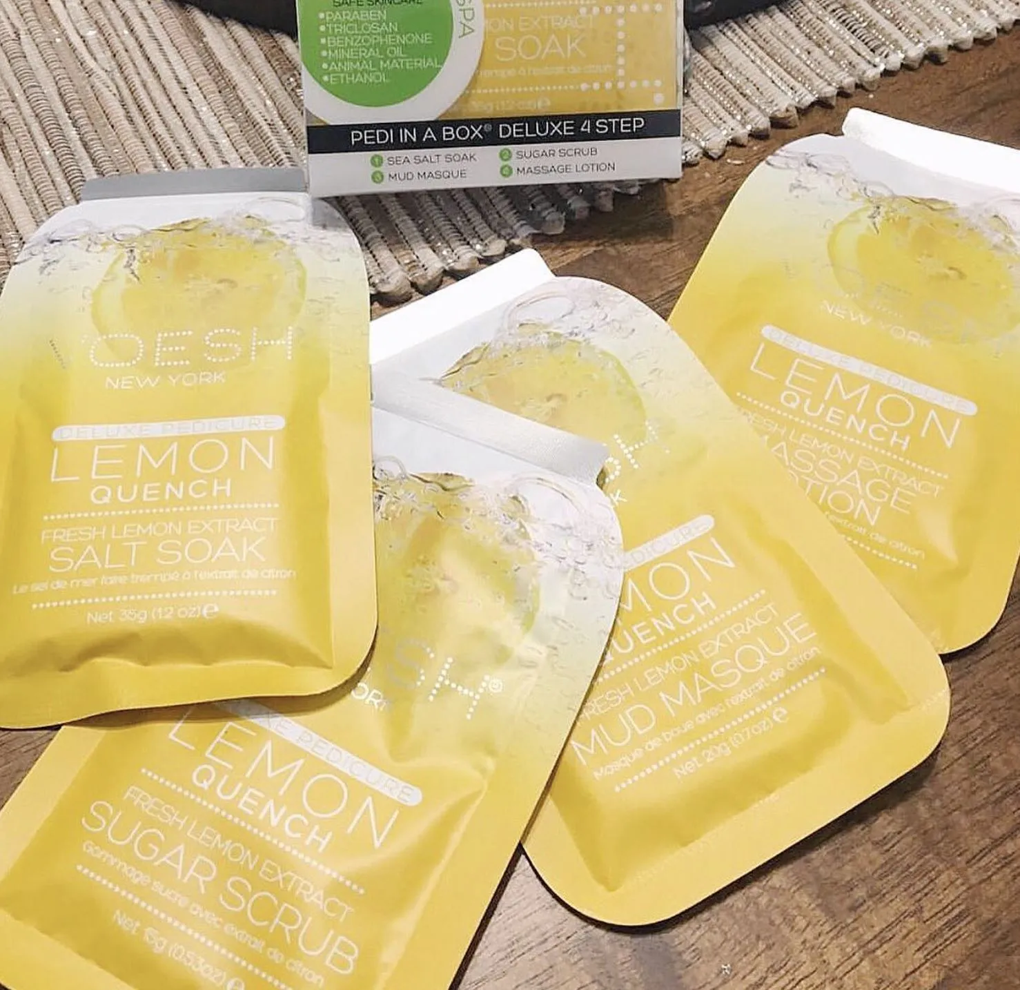 Pedi-in-a-Box Lemon Quench - Voesh