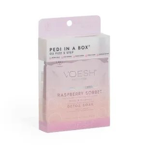 Pedi-in-a-Box Raspberry Sorbet - 5 Steps - Voesh