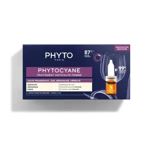 PHYTOCYANE PROGRESSIVE ANTI-HAIR LOSS FOR WOMEN SERUM  CAP 12 X 3.5Ml