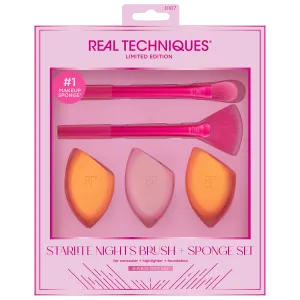 Real Techniques Starlite Nights Brush   Sponge Giftset