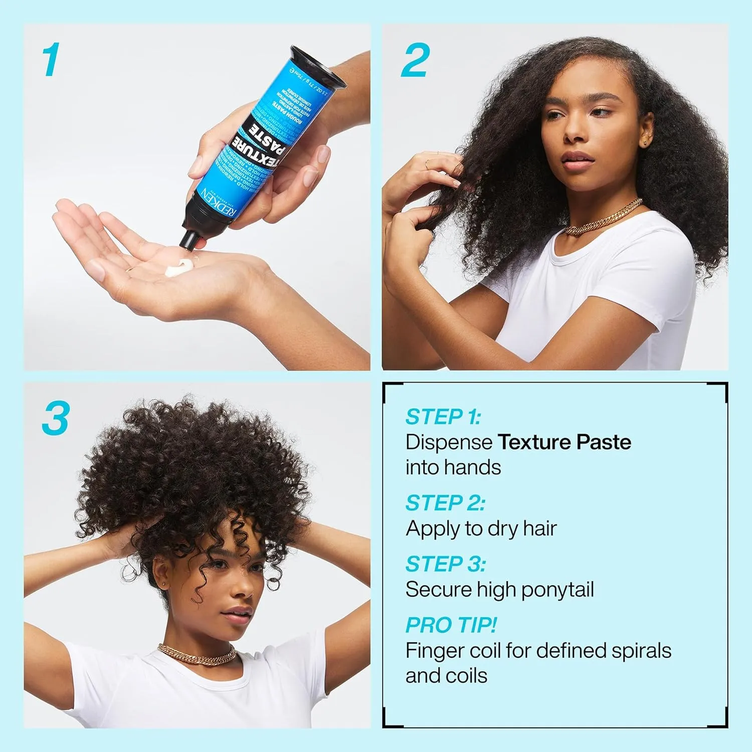 Redken Texture Paste Hair Styling Paste 2.5 Oz