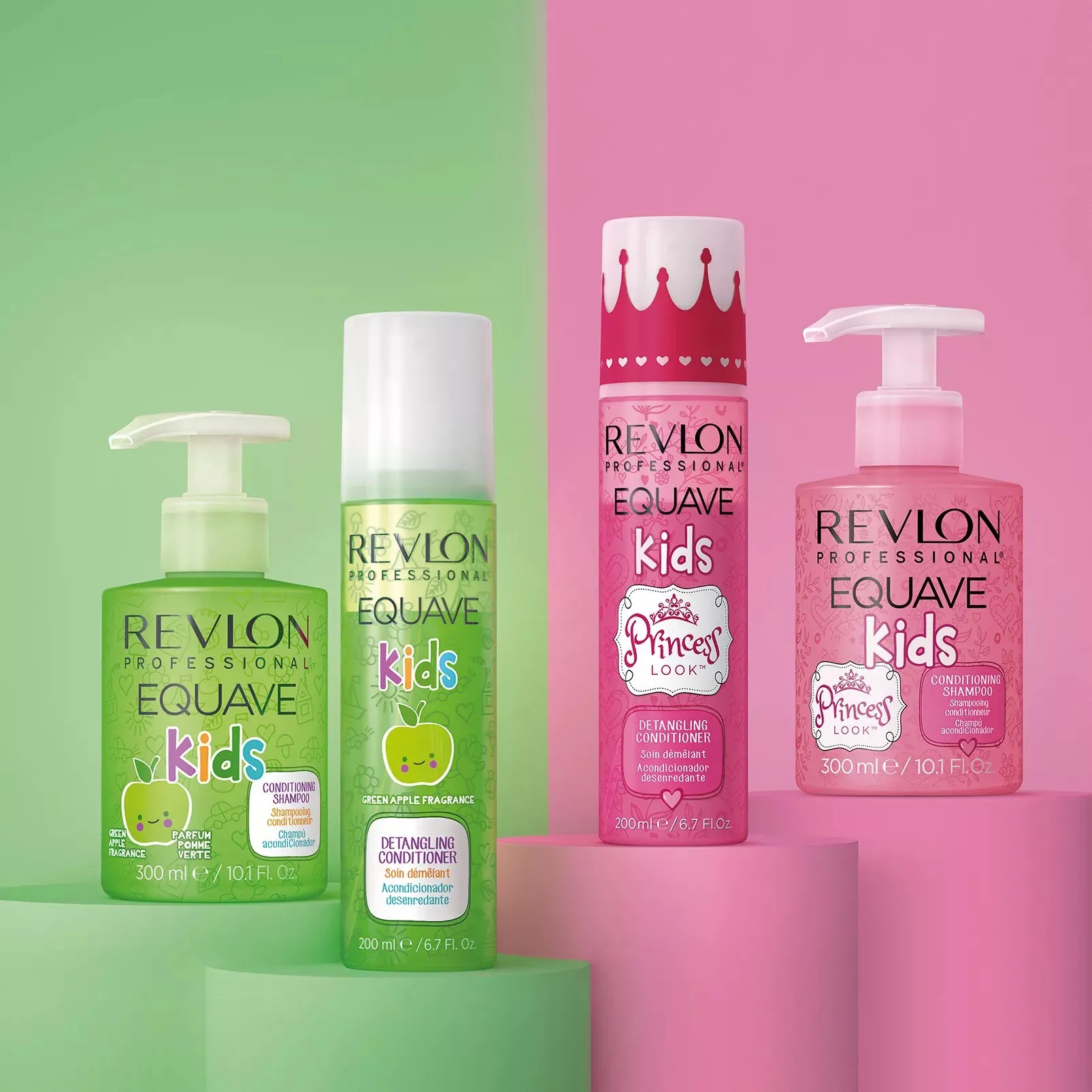 REVLON PROFESSIONAL EQUAVE KIDS?Green Apple Fragrance Leave In Detangling Conditioner