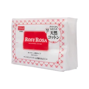 ROSY ROSA Large Soft Cotton 72Pcs  (70g)