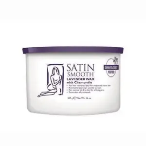 Satin Smooth LAVENDER AND CHAMOMILE CREAM WAX 14OZ