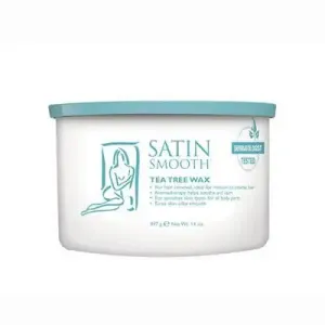 Satin Smooth Tea Tree CREAM WAX 14 oz.