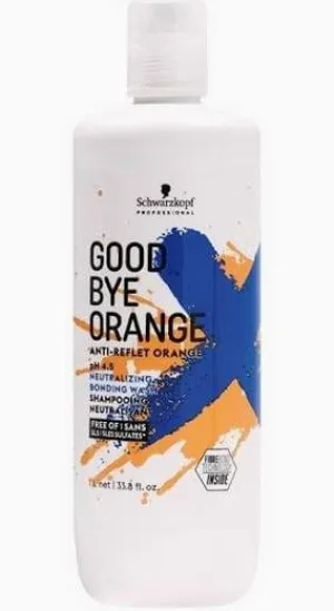 Schwarzkopf Goodbye Orange Shampoo Litre Discontinued