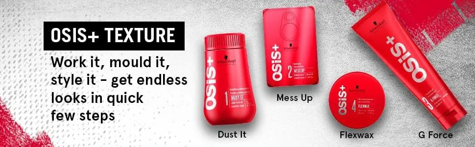 Schwarzkopf Professional Osis  Flexwax Ultra Strong Cream Wax (85ml)