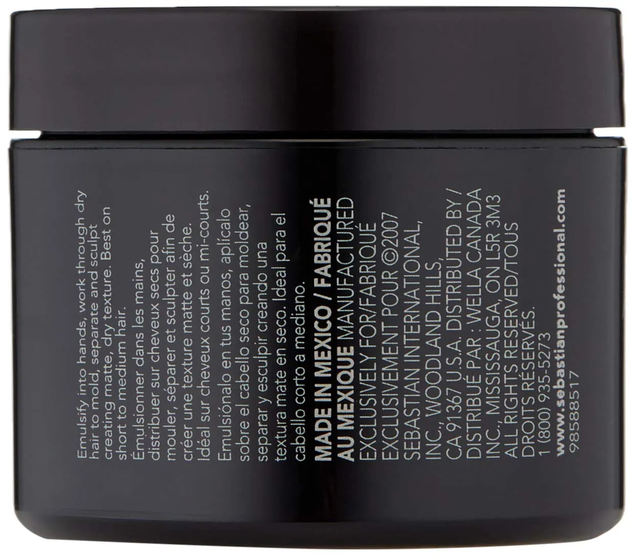 Sebastian Craft Clay Remoldable Matte Texturized
