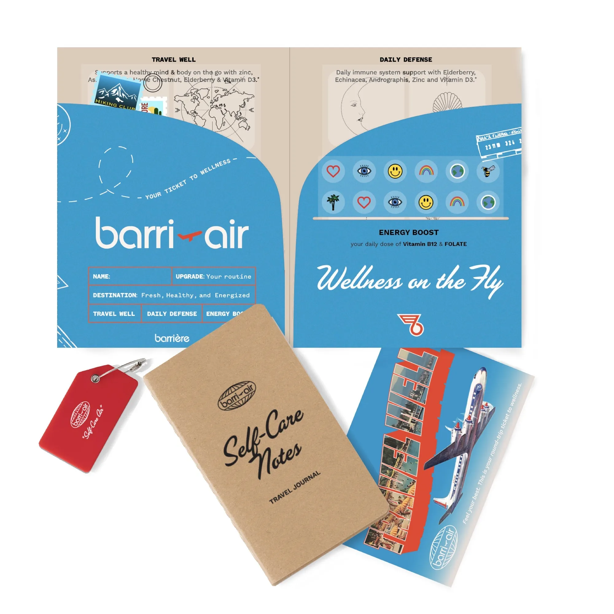 SELF-CARE AIR TRAVEL GIFT SET