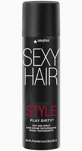 Sexy Hair Style Play Dirty Heat Protection Dry Wax Spray