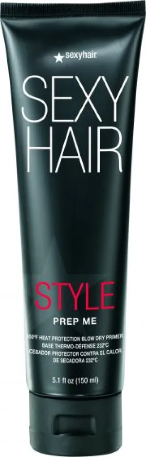 Sexy Hair Style Prep MeHeat Protection Blow Dry Primer