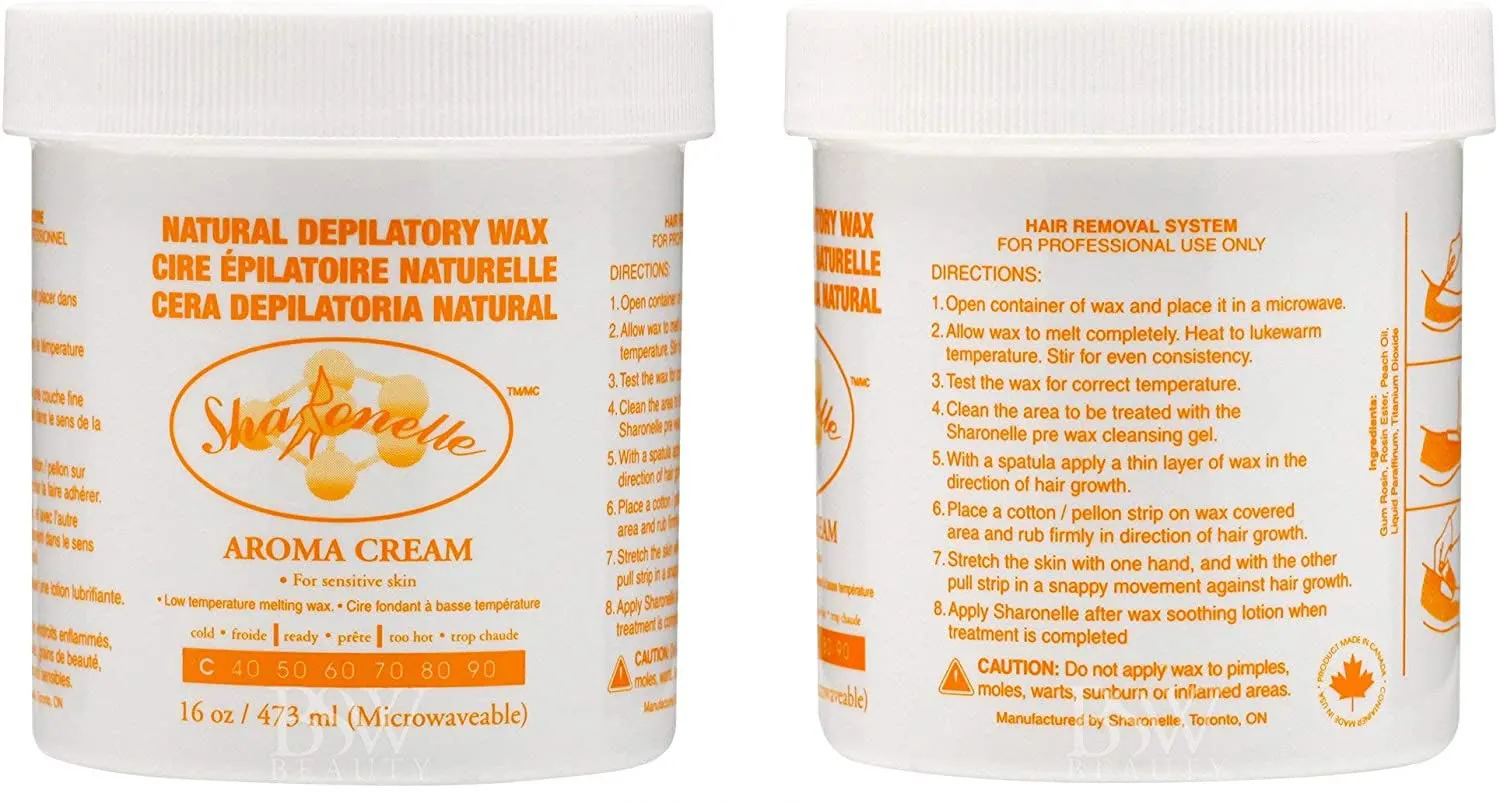 Sharonelle Aroma Cream Soft Wax Microwaveable