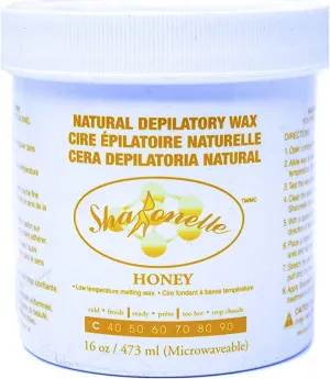 Sharonelle Natural Honey Soft Wax Microwaveable