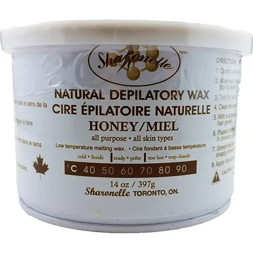 Sharonelle Natural Honey Soft Wax Tin