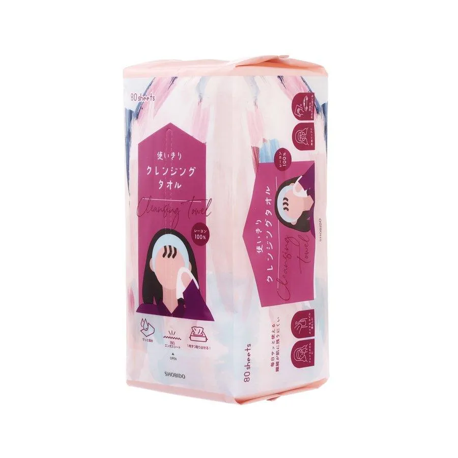 SHO-BI Petit Petit Cleansing Towel  (80pcs)