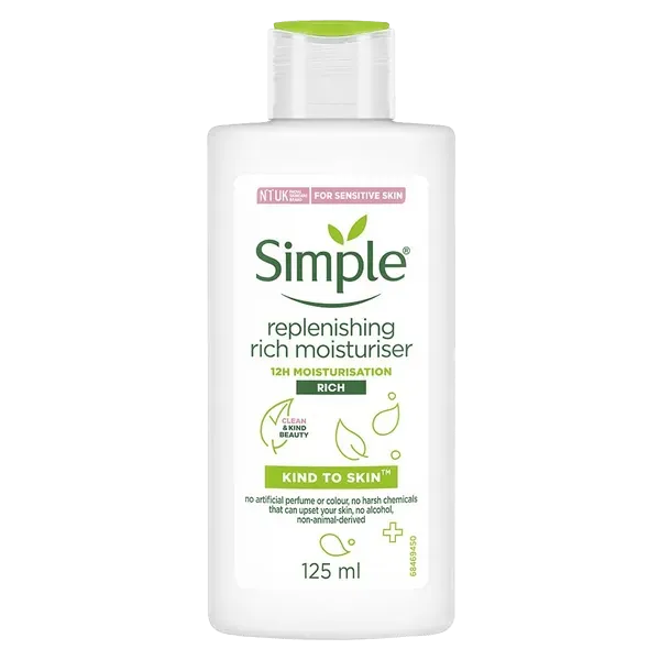 Simple Kind To Skin Replenishing Rich Moisturiser 125ml