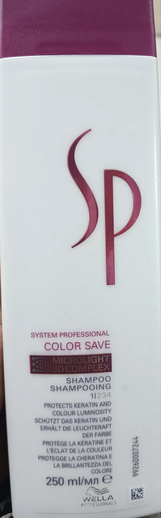 SP System Professionals colour save Shampoo (250ml)