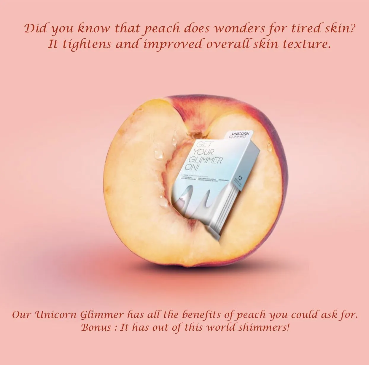 Spa Pedi-in-a-Box Unicorn Peach Glimmer - Voesh
