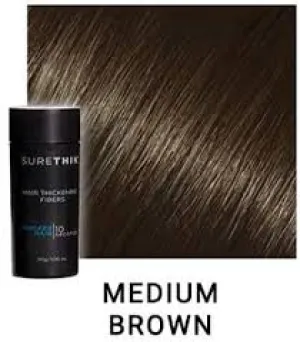 SureThik Hair Thickening Fibers Medium Brown 15g