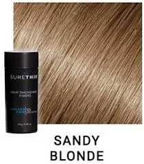 SureThik Hair Thickening Fibers Sandy Blonde